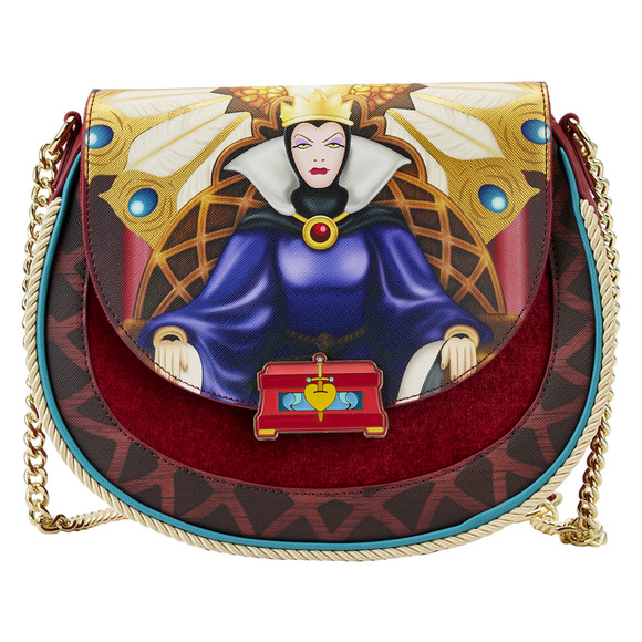 Loungefly Handbags - NEW! Loungefly Disney Snow White Evil Queen Throne Crossbody Bag E17